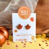 Wooden Leaf Stud Earrings