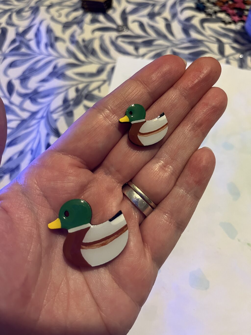 Mallard Duck Earrings