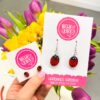 Small Ladybird Stud Earrings