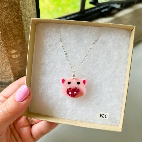 Pig Necklace