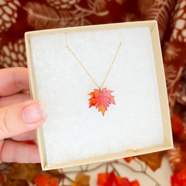 Maple Leaf Necklace