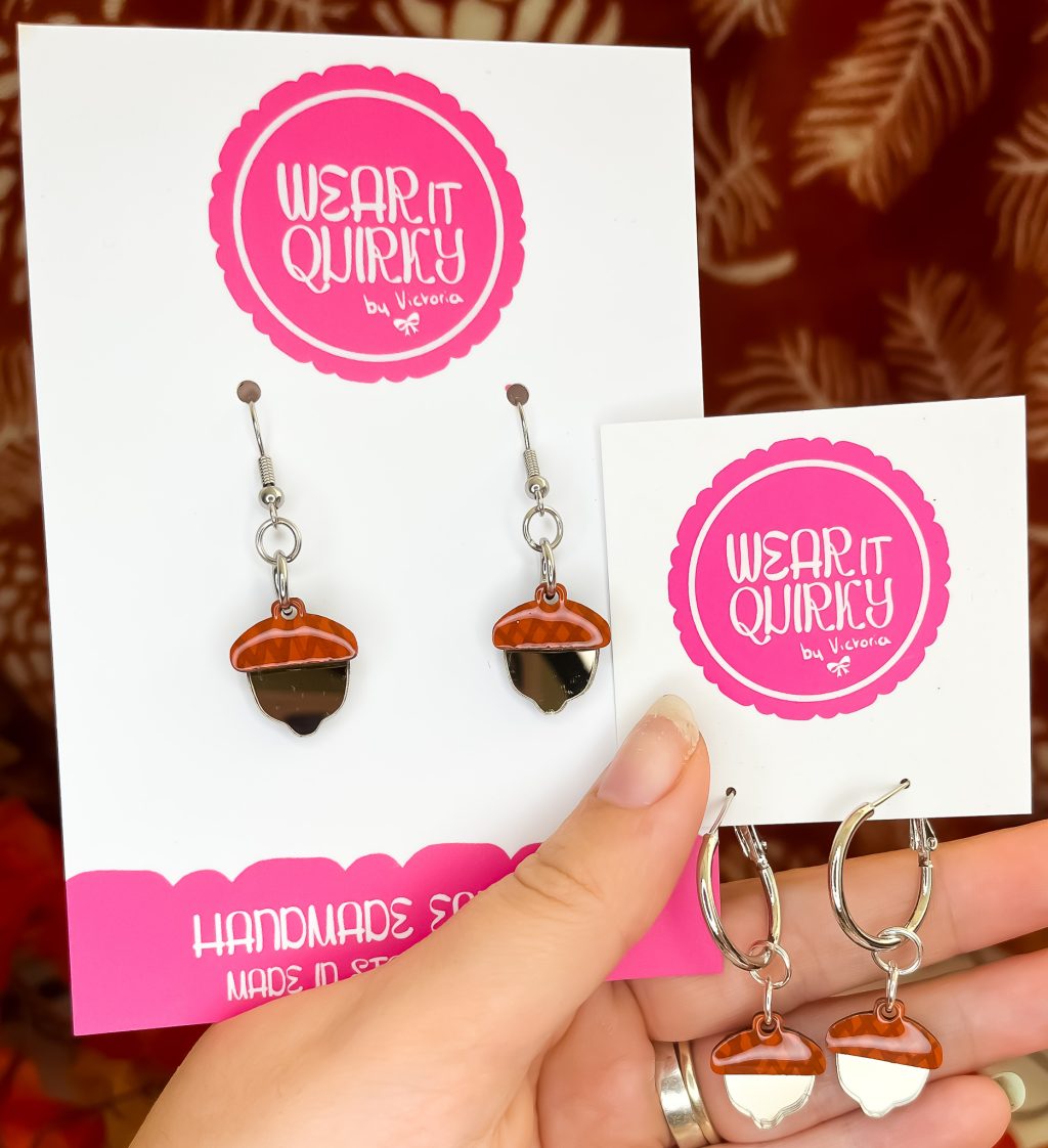 Acorn Dangle Earrings