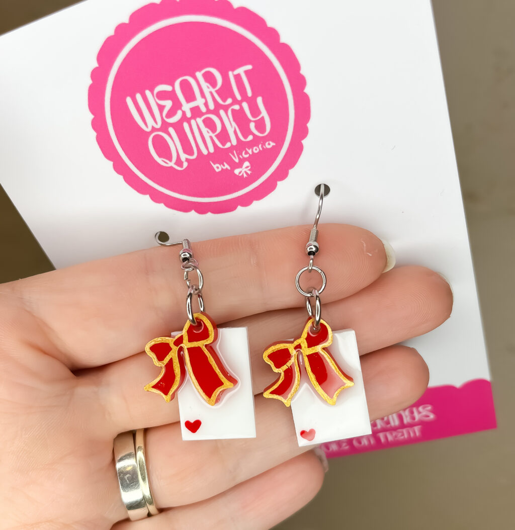 Love Is All Around Dangle Earrings