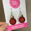 Disco Bauble Dangle Earrings