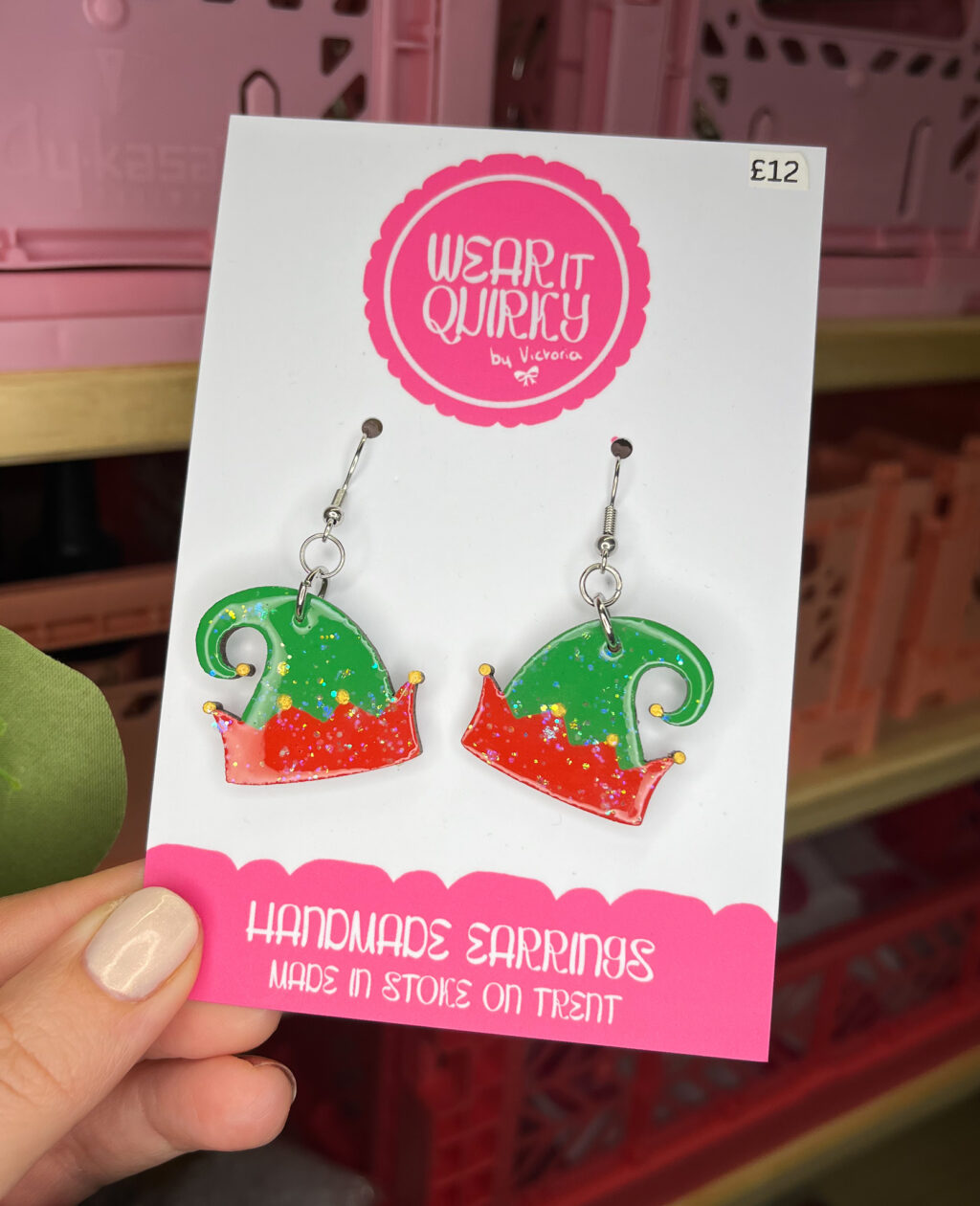 Elf Hat Earrings