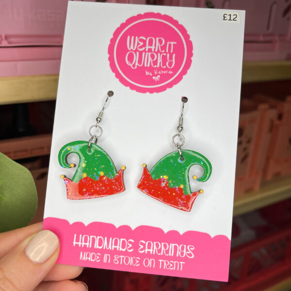 Elf Hat Earrings