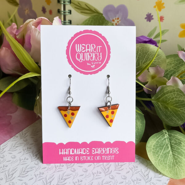 Pizza Lover Dangle Earrings