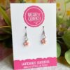 Mini Cherry Blossom Dangle Earrings