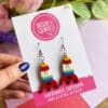 Rocket Ship Dangle Earrings