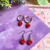 Strawberry Dangle Earrings