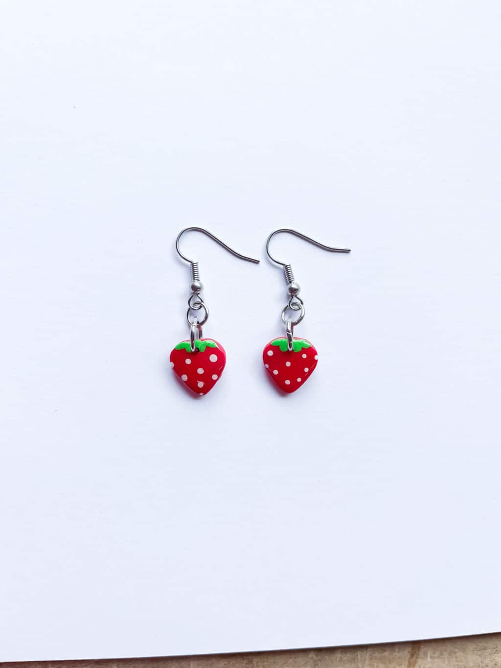 Strawberry Dangle Earrings
