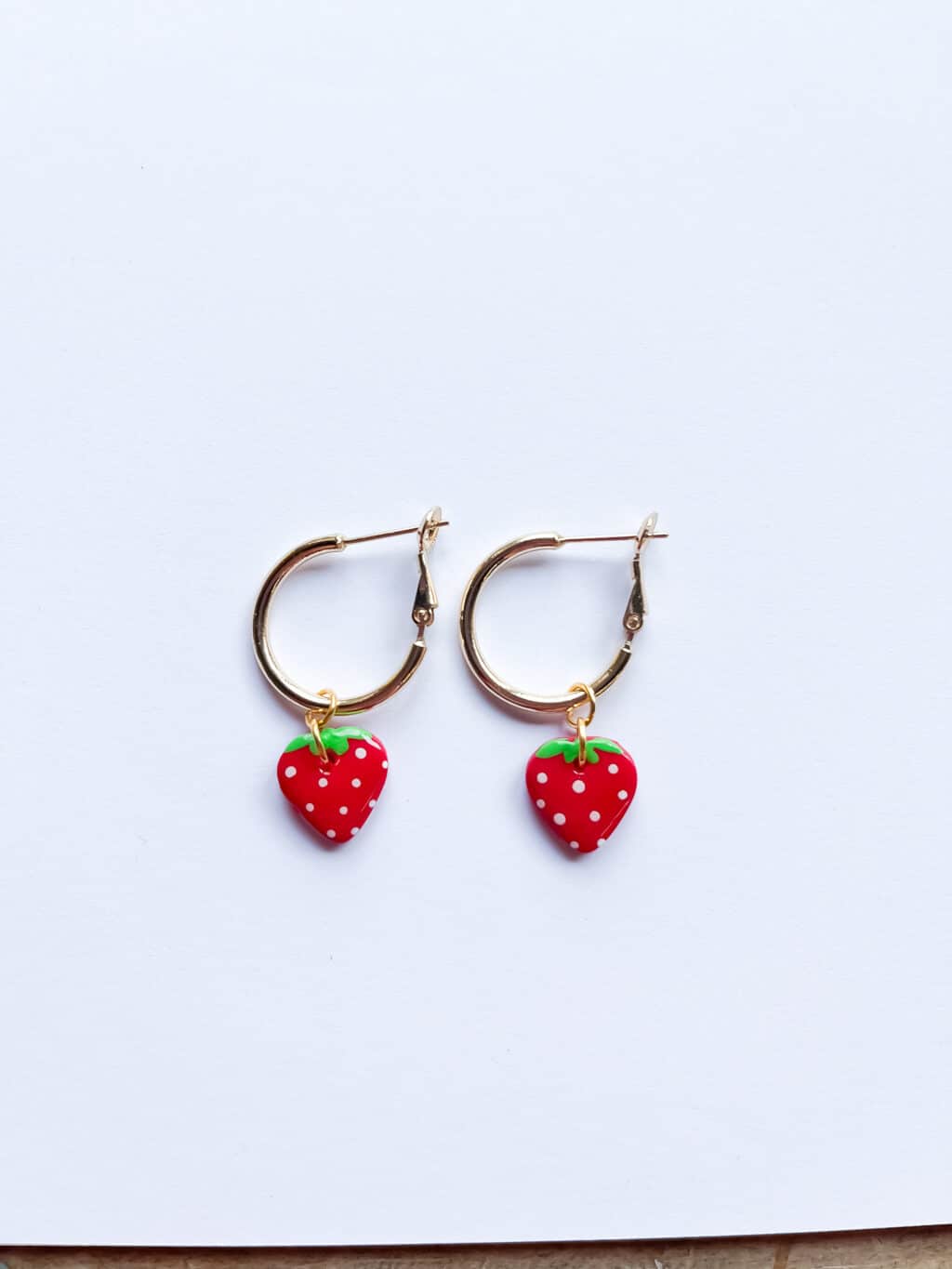 Strawberry Dangle Earrings