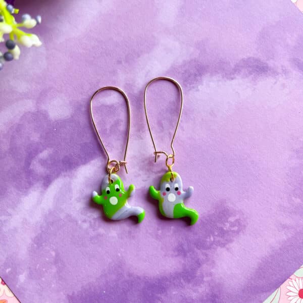 Summer Ghost Dangle Earrings
