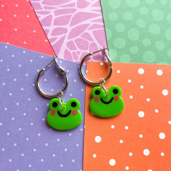 Frog Dangle Earrings