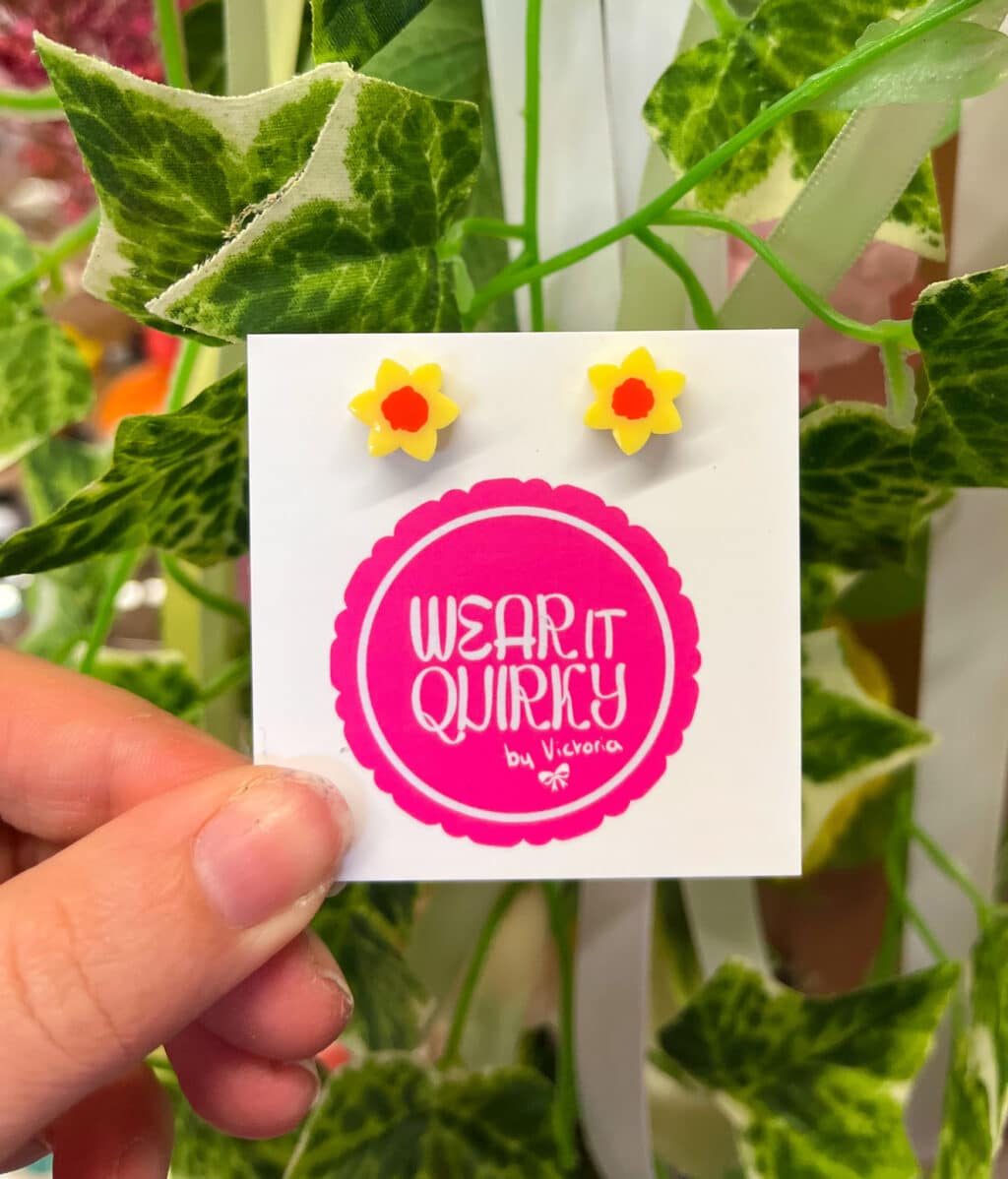 Daffodil Stud Earrings