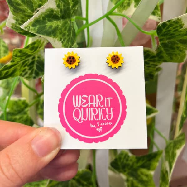 Sunflower Stud Earrings