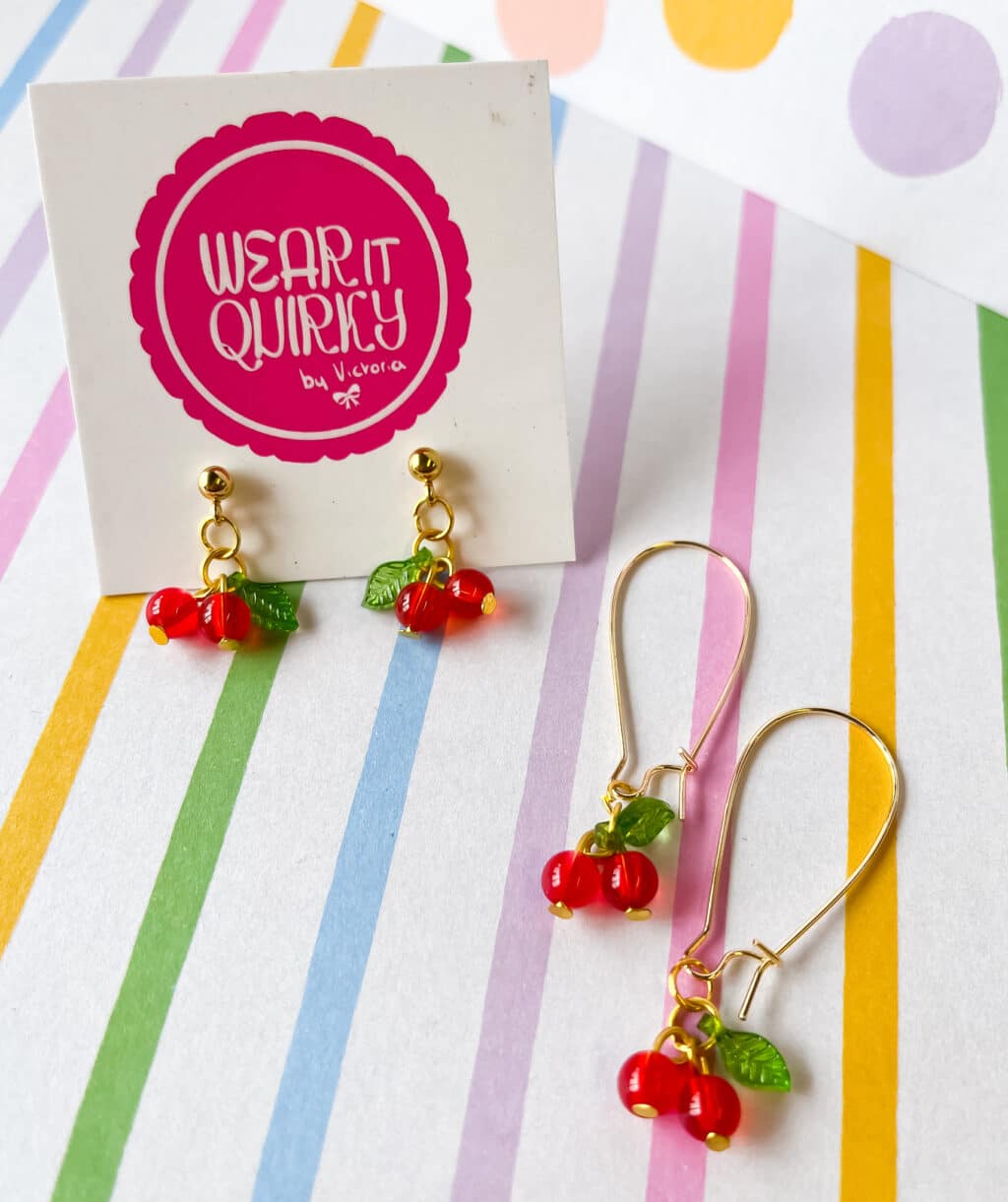 Cherry Dangle Earrings