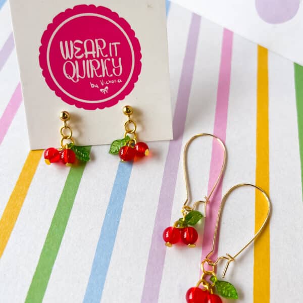 Cherry Dangle Earrings